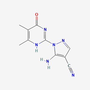 molecular formula C10H10N6O B7836462 CID 33676543 