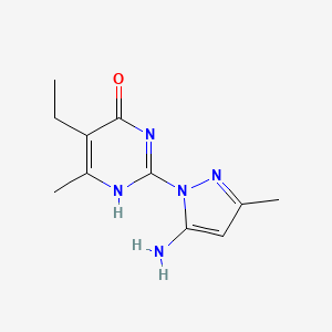 molecular formula C11H15N5O B7836465 CID 12735754 