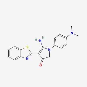 molecular formula C19H18N4OS B7836587 CID 16957615 