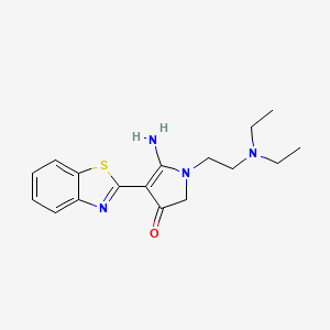 molecular formula C17H22N4OS B7836599 CID 16957618 