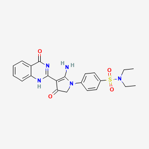molecular formula C22H23N5O4S B7836609 CID 16876638 