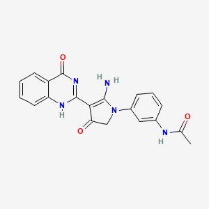 molecular formula C20H17N5O3 B7836612 CID 16876639 