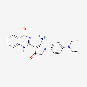 molecular formula C22H23N5O2 B7836625 CID 16876642 