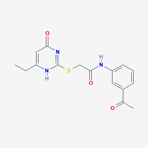 molecular formula C16H17N3O3S B7836992 CID 24281402 