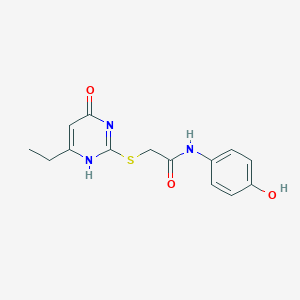 molecular formula C14H15N3O3S B7836996 CID 24281411 