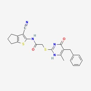 molecular formula C22H20N4O2S2 B7837011 CID 24281467 