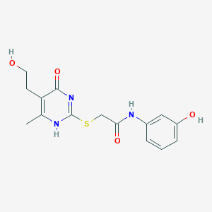 molecular formula C15H17N3O4S B7837047 CID 22694891 