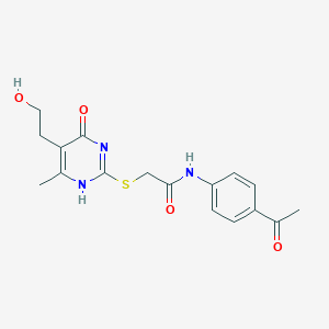 molecular formula C17H19N3O4S B7837051 CID 22694892 