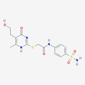 molecular formula C15H18N4O5S2 B7837068 CID 16876676 