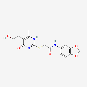 molecular formula C16H17N3O5S B7837084 CID 22694897 