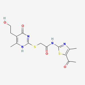 molecular formula C15H18N4O4S2 B7837087 CID 24281475 