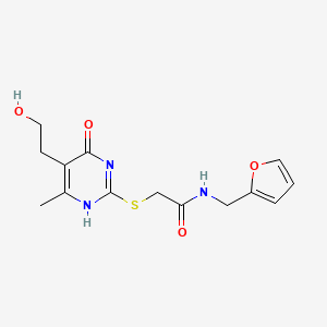 molecular formula C14H17N3O4S B7837088 CID 22694898 