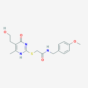 molecular formula C17H21N3O4S B7837098 CID 22694904 