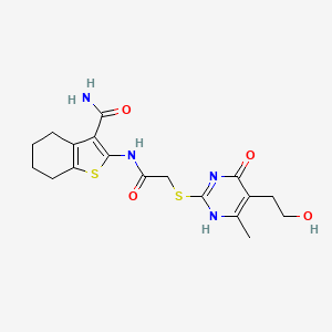 molecular formula C18H22N4O4S2 B7837143 CID 16876660 