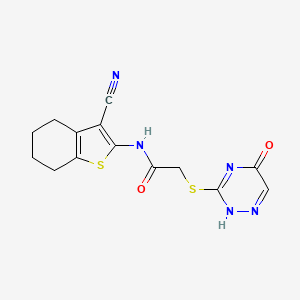 molecular formula C14H13N5O2S2 B7837216 CID 24281454 