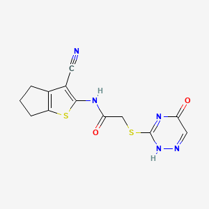 molecular formula C13H11N5O2S2 B7837219 CID 24281455 