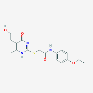 molecular formula C17H21N3O4S B7837264 CID 22694864 