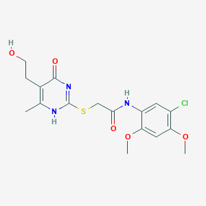 molecular formula C17H20ClN3O5S B7837301 CID 24281478 