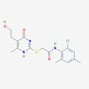 molecular formula C17H20ClN3O3S B7837306 CID 22694906 