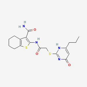 molecular formula C18H22N4O3S2 B7837394 CID 2411928 