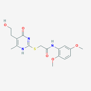 molecular formula C17H21N3O5S B7837424 CID 22694874 