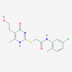 molecular formula C16H18ClN3O3S B7837448 CID 22694879 