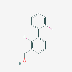 molecular formula C13H10F2O B7837575 (2',2-Difluorobiphenyl-3-yl)methanol CAS No. 1214332-50-9