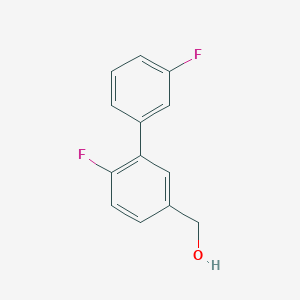 molecular formula C13H10F2O B7837593 (3',2-Difluorobiphenyl-5-yl)methanol 