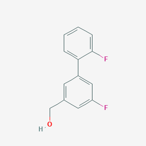 molecular formula C13H10F2O B7837600 (2',3-Difluorobiphenyl-5-yl)methanol 