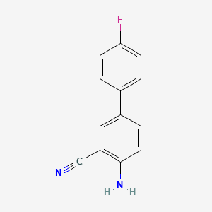 4-Amino-4'-fluorobiphenyl-3-carbonitrile