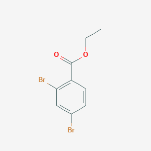 molecular formula C9H8Br2O2 B7837744 Ethyl 2,4-dibromobenzoate 
