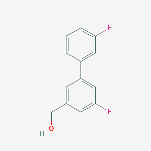 molecular formula C13H10F2O B7837812 (3',3-Difluorobiphenyl-5-yl)methanol 