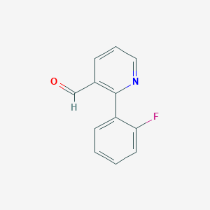 2-(2-Fluorophenyl)nicotinaldehyde