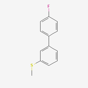 molecular formula C13H11FS B7837865 (4'-Fluorobiphenyl-3-yl)(methyl)sulfane CAS No. 748817-99-4