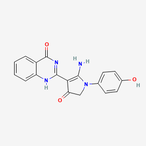 molecular formula C18H14N4O3 B7837976 CID 16876641 