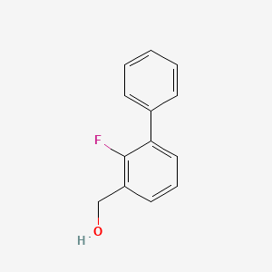 molecular formula C13H11FO B7837980 (2-Fluorobiphenyl-3-yl)methanol 