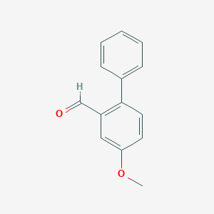 molecular formula C14H12O2 B7838004 [1,1'-Biphenyl]-2-carboxaldehyde,4-methoxy- 