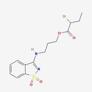 molecular formula C14H17BrN2O4S B7838364 CID 4063356 