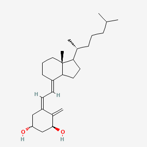 (1R,3S,5Z)-5-[(2E)-2-[(7aR)-7a-methyl-1-[(2R)-6-methylheptan-2-yl]-2,3,3a,5,6,7-hexahydro-1H-inden-4-ylidene]ethylidene]-4-methylidenecyclohexane-1,3-diol