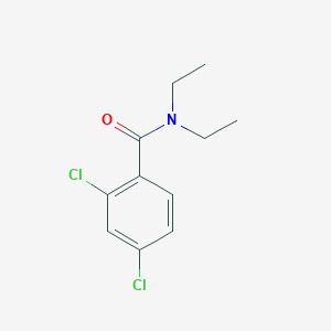 molecular formula C11H13Cl2NO B7838403 2,4-dichloro-N,N-diethylbenzamide CAS No. 24309-78-2
