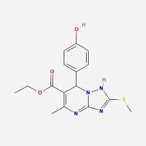 molecular formula C16H18N4O3S B7838406 CID 74640332 
