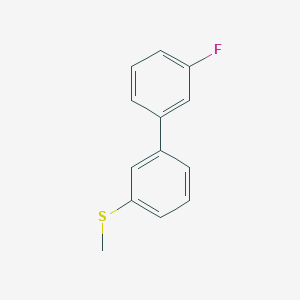 molecular formula C13H11FS B7838454 (3'-Fluorobiphenyl-3-yl)(methyl)sulfane 