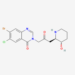 molecular formula C16H17BrClN3O3 B7838670 Halofuginone CAS No. 868851-54-1