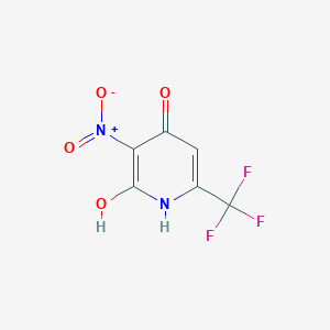 molecular formula C6H3F3N2O4 B7838708 CID 52982890 