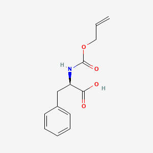 molecular formula C13H15NO4 B7838797 Alloc-D-苯丙氨酸 