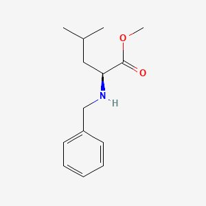 molecular formula C14H21NO2 B7838813 n-Benzyl-l-leucine methyl ester 