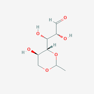 molecular formula C8H14O6 B078389 4,6-O-Ethylidene-D-glucose CAS No. 13403-24-2