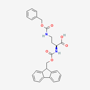 molecular formula C27H26N2O6 B7838967 Fmoc-L-Dab(Z)-OH 