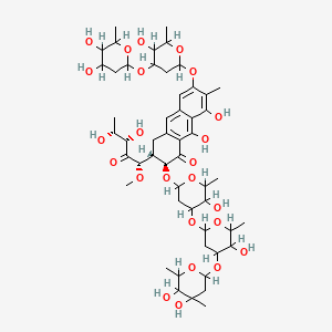 molecular formula C52H76O24 B7839233 米屈霉素 