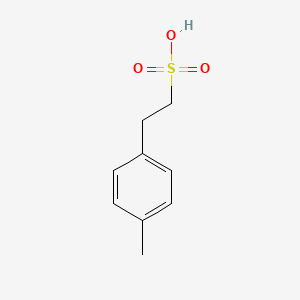 molecular formula C9H12O3S B7839896 2-(4-Methylphenyl)ethanesulfonic acid 